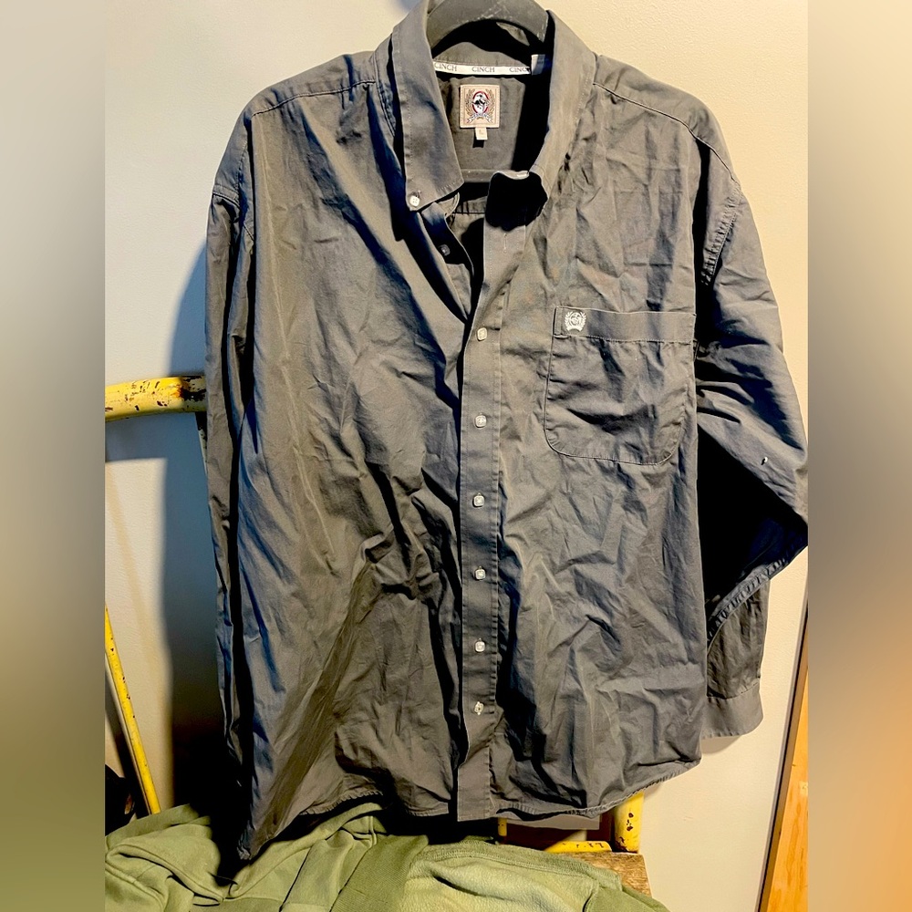 Cinch Button Down Shirt